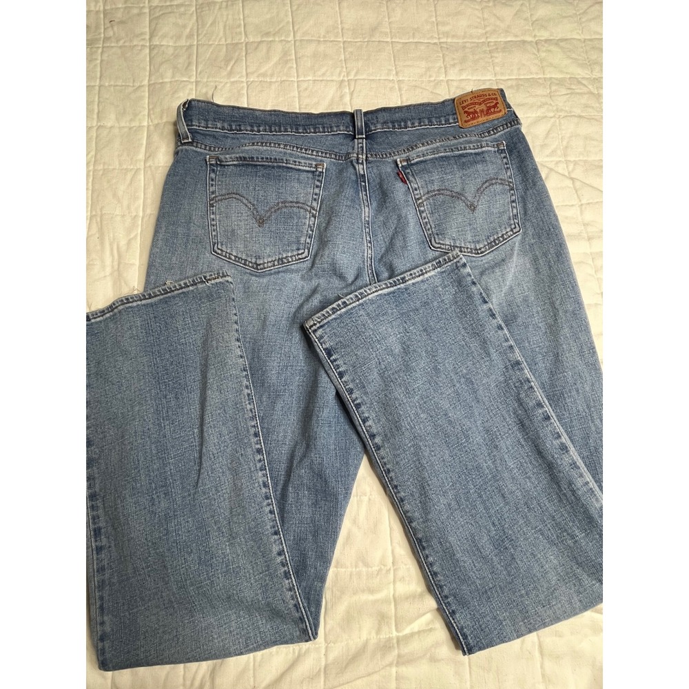 Levis 415 Classic Bootcut Jeans Womens 33x32 Medium Wash Blue Denim 19888-0004